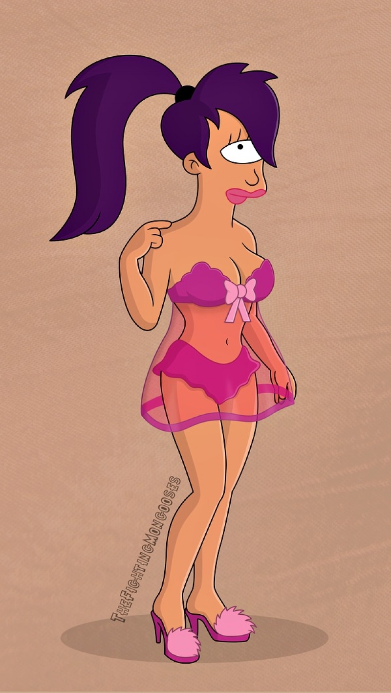 Leela Turanga in her new lingerie – if you will like it then Fry will like  it too! – Futurama Porn